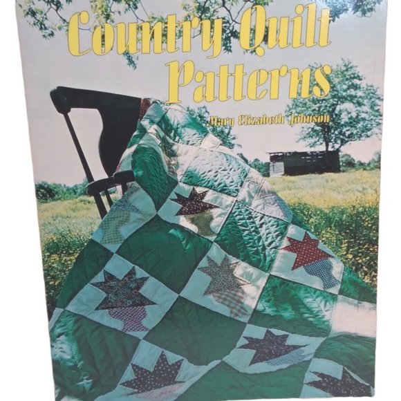 Country Quilt Patterns by Mary E. Johnson1981 Third Printing Vintage - Picture 8 of 8